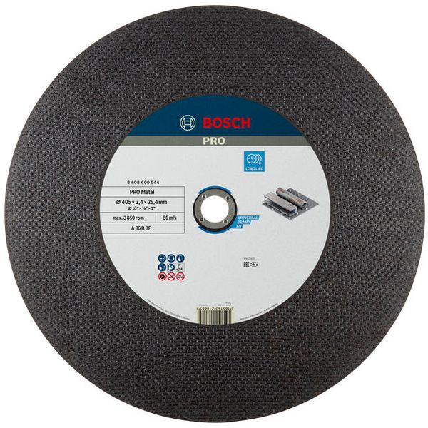 Expert for Metal straight cutting disc A 36 R BF, 400 mm, 25,40 mm, 3,2 mm image 2