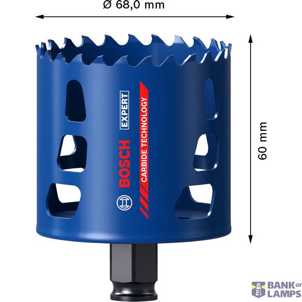 EXPERT Tough Material Hole Saw 68 mm image 2