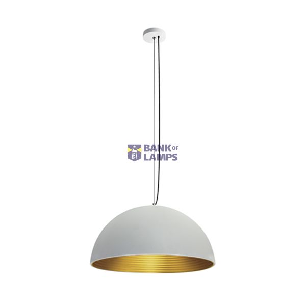 WHITE E27 20W BRASS REFLECTOR image 1