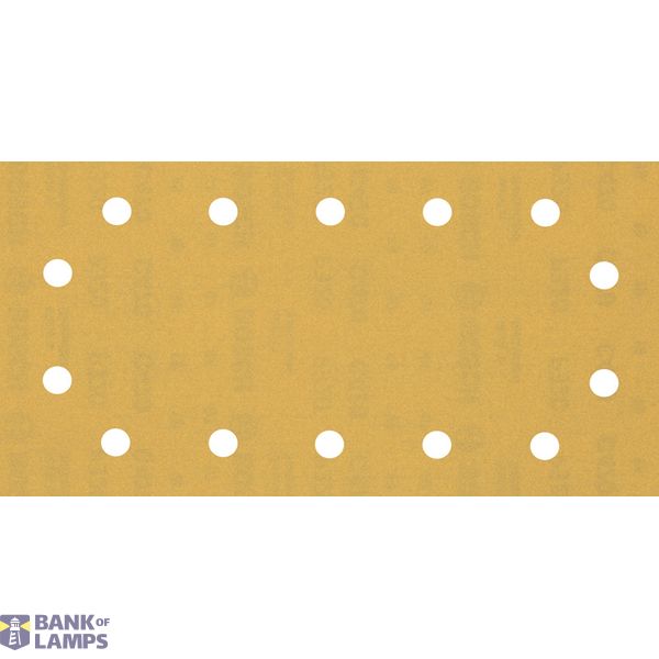 EXPERT C47 Sandpaper with 14 holes for Orbital Sanders 115 x 23 mm, G 32 1-pc image 1