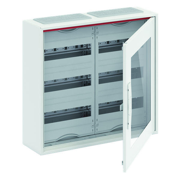 CA24VT ComfortLine Compact distribution board, Surface mounting, 96 SU, Isolated (Class II), IP44, Field Width: 2, Rows: 4, 650 mm x 550 mm x 160 mm image 3