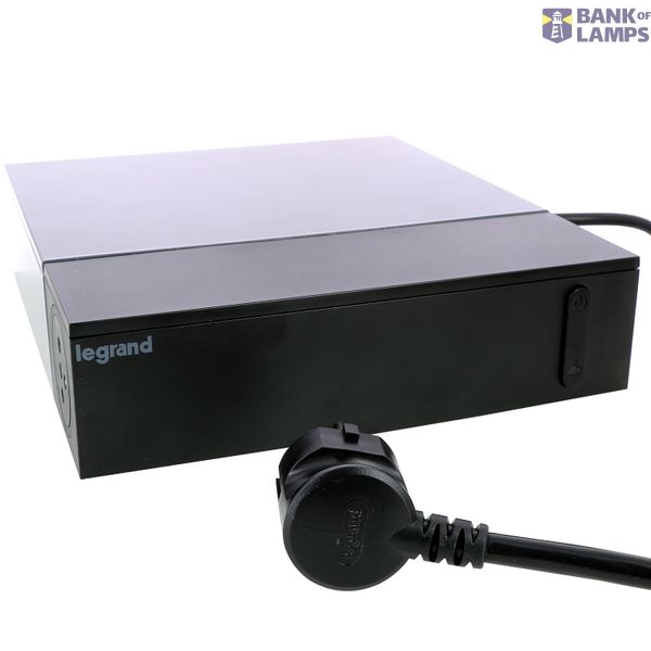 MOES COR TV FB 4X2P+E + 4X2P 2,5A SPD 2M 1,5mm² BLACK image 3