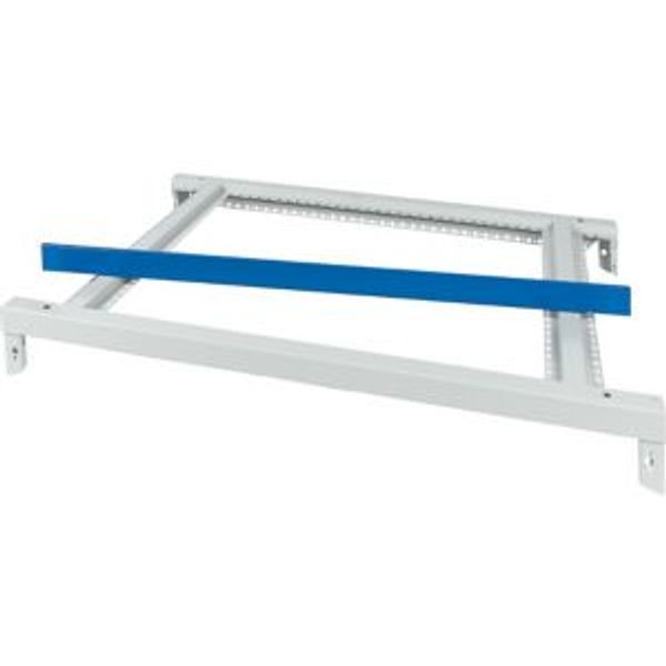 XTSZFBA-W1100 Top frame with design strip, W=1100mm, grey image 4