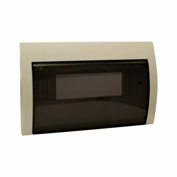 Blanc white cover with tinted flap for BL07P box - 12  modules image 1