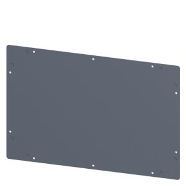 SIVACON, roof, closed, IP40, W: 600 mm, D: 400 mm, zinc-plated image 1
