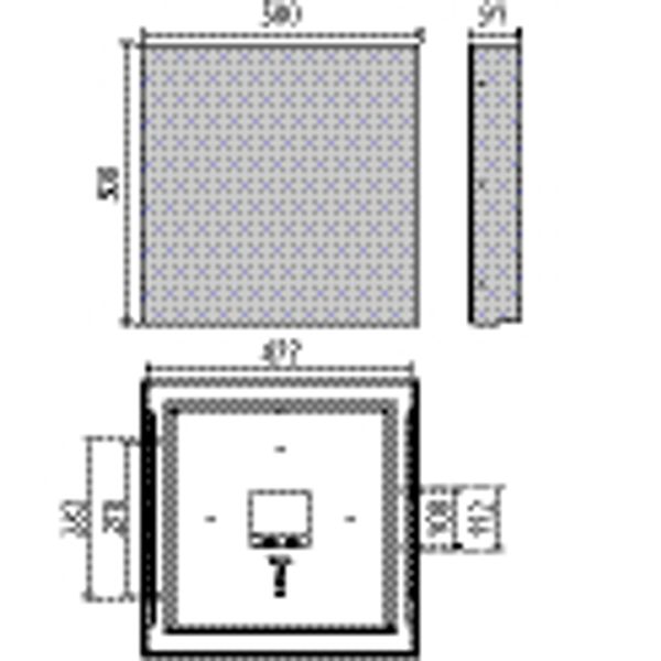 MIMIK 50 B 68 CP/T2 4000K DA ANTHRACITE image 4