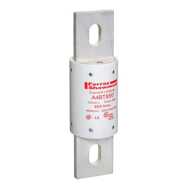 Fuse A4BT - Class L - Time-Delay 600VAC 500VDC 650A Blade image 1
