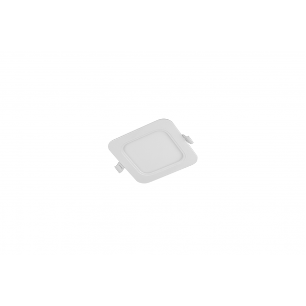 LED luminaire MAXIS, 6 W, 480 lm, CCT, AC220-240V, IP44, recessed, square, white image 1