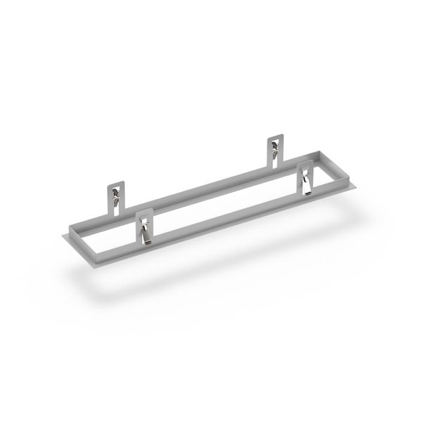 Recessed frame L 626 B 141 H 2 HEL 94 colour: silver image 2