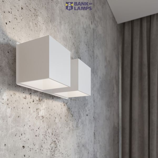 Wall lamp QUAD 2 white G9 2x40W IP20 image 7