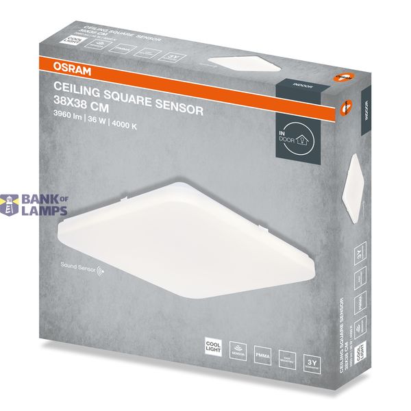 CEILING SQUARE SEN 36W 840 IP20 OSRAM image 1