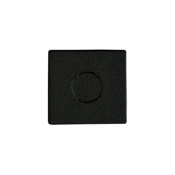 End cap for PW without hole, black, 1pc image 1