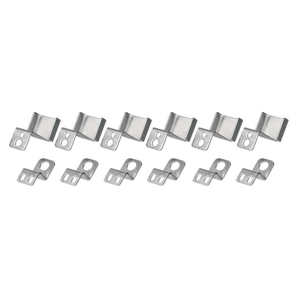 6 hooks for LED panel 120×30 cm image 1