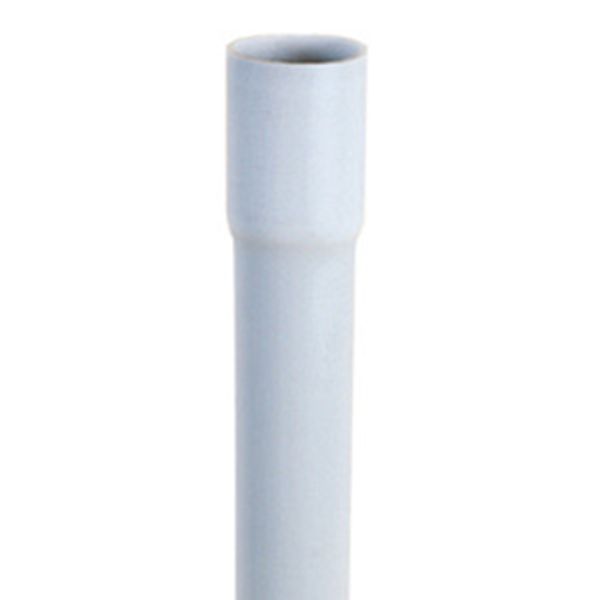 RK9/20-2 LIGHT RIGID TUBE WITH SLEEVES END GREY RAL 7035 LENGTH = 3 image 2