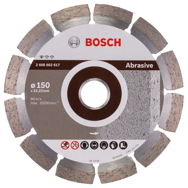 Standard for Abrasive diamond cutting disc 115 x 22,23 x 6 x 7 mm image 2
