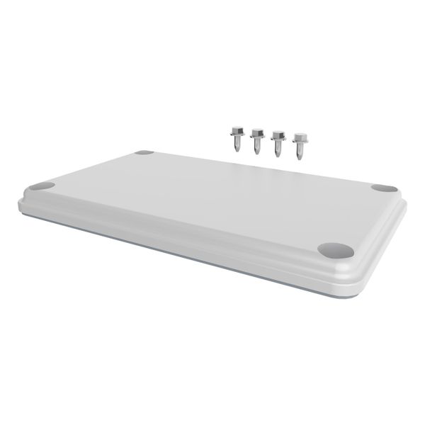 F3A-2K - Flange plate 2-component-plastic, up to IP66, blind version image 1