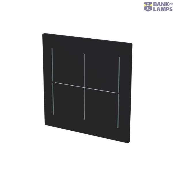 LFW/A.4.70.1-45M Cover plate black matt - Trevion® image 2