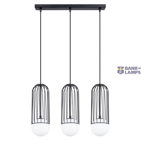 Pendant lamp BRINA 3L black image 2