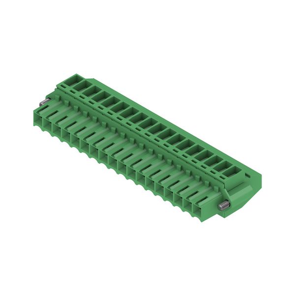 PCB plug-in connector, female plug, 3.50 mm, Number of poles: 18, 90°, Clamping yoke connection, Clamping range, max. : 1.5 mm², Box image 3