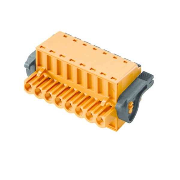 PCB plug-in connector, female plug, 5.08 mm, Number of poles: 2, 180°, PUSH IN with actuator, Clamping range, max. : 3.31 mm², Box image 3