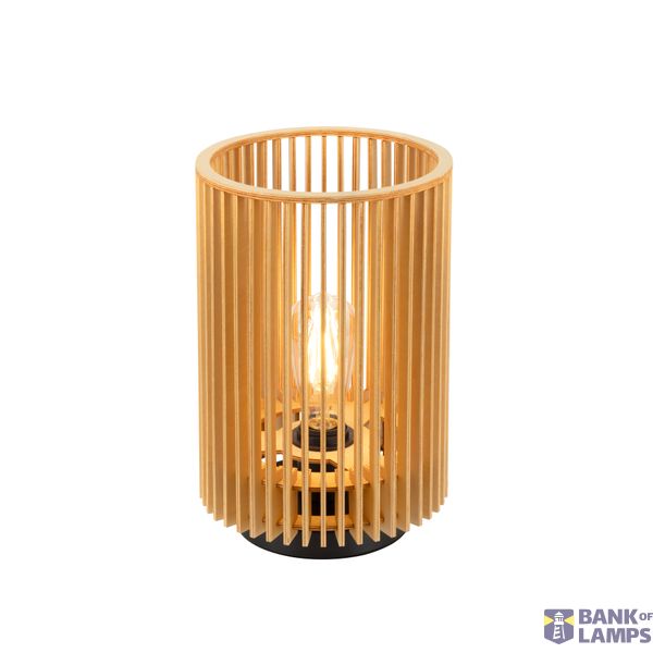 WUD TL, E27, table light, cylindrical, 1 x max. 40W, natur image 1