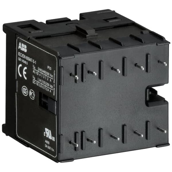 KC6-22Z-P-04 Mini Contactor Relay 110-125VDC image 1