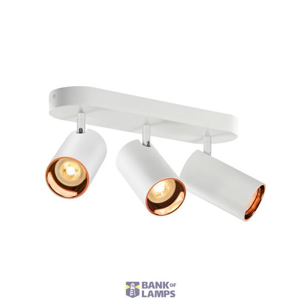 ASTO TUBE, ceiling-mounted light, cylindrical, GU10, 3x max. 10 W, white image 2