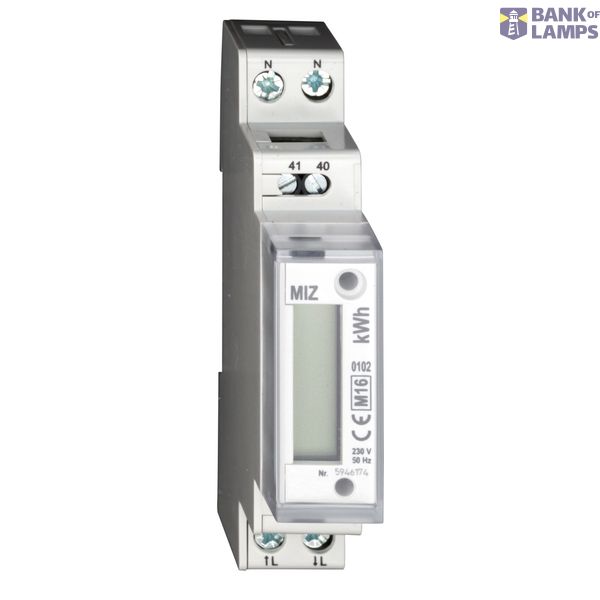 MIZ kWh 2-wire-kwh-meter 32A, direct, with MID image 1