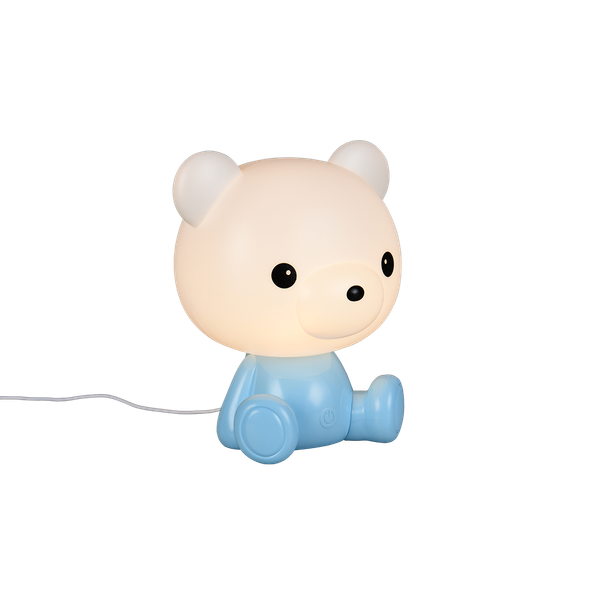 Cutie LED table lamp light blue RGB image 1