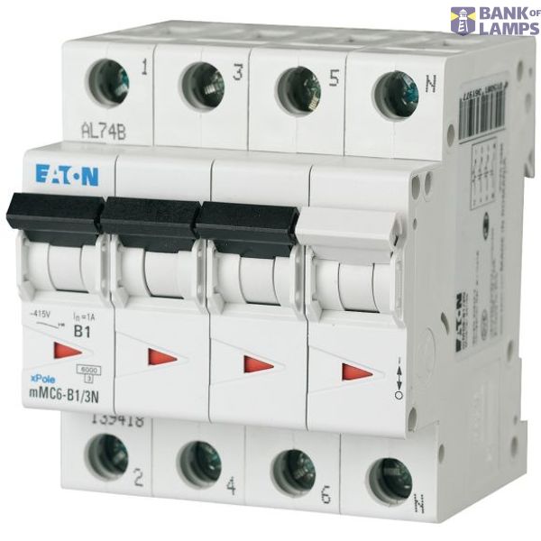 mMC6-D3/3N Eaton Moeller series xPole (Style 5) - mMC4/6/M MCB image 1
