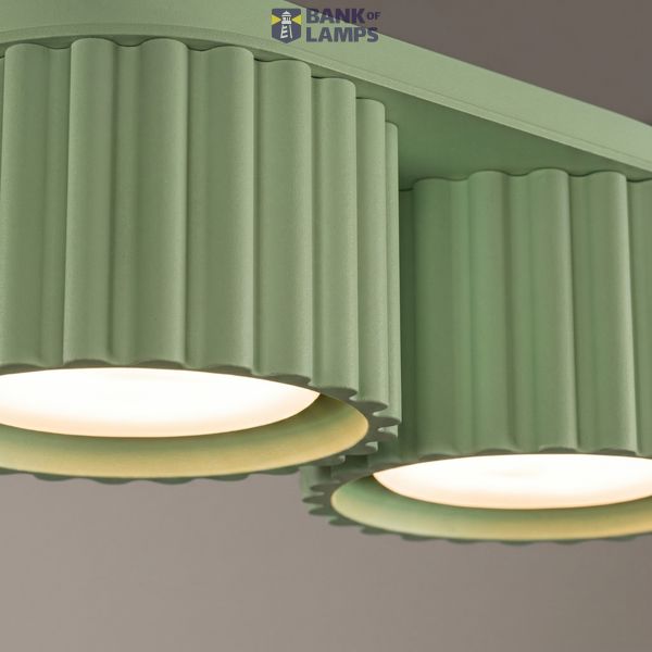 Ceiling lamp AURA 2 sage Gx53 image 2