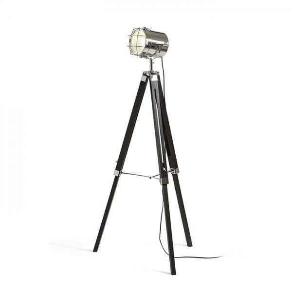 NAUTIC floor black chrome 230V LED E27 15W image 1