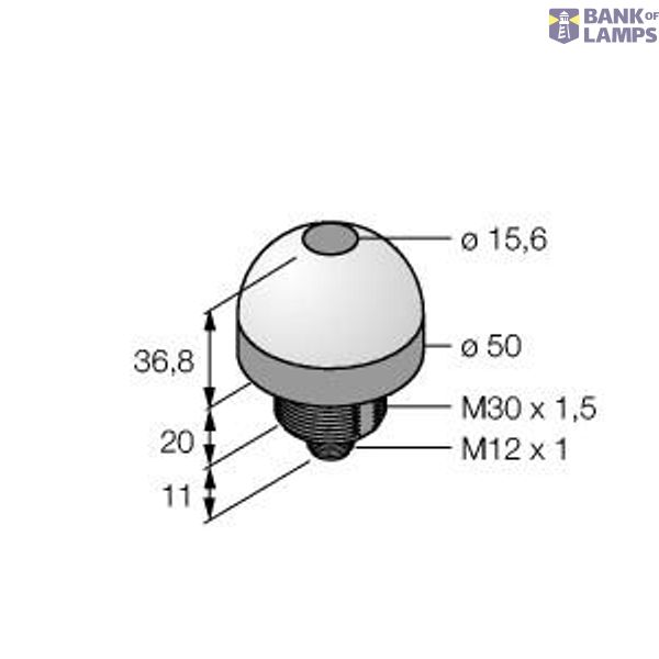Pick-to-Light Placement Sensor   K50RNLPGREQ image 1