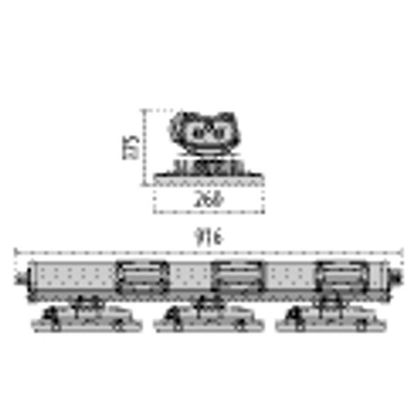 UNIQO RU 3M HLO 270 840 ELL GR7035 DALI image 6