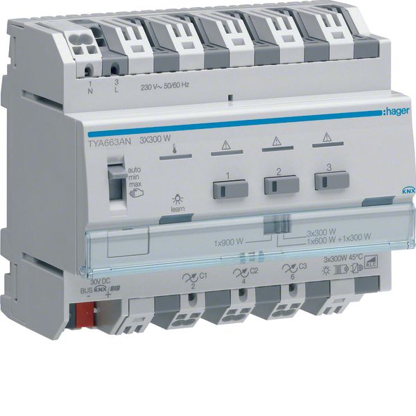 Dimmer 3 channels 300W image 1