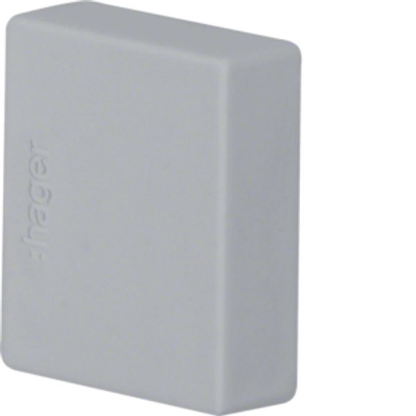 endcap halogen free for trunking system LFxxx 20x20mm stone grey image 1