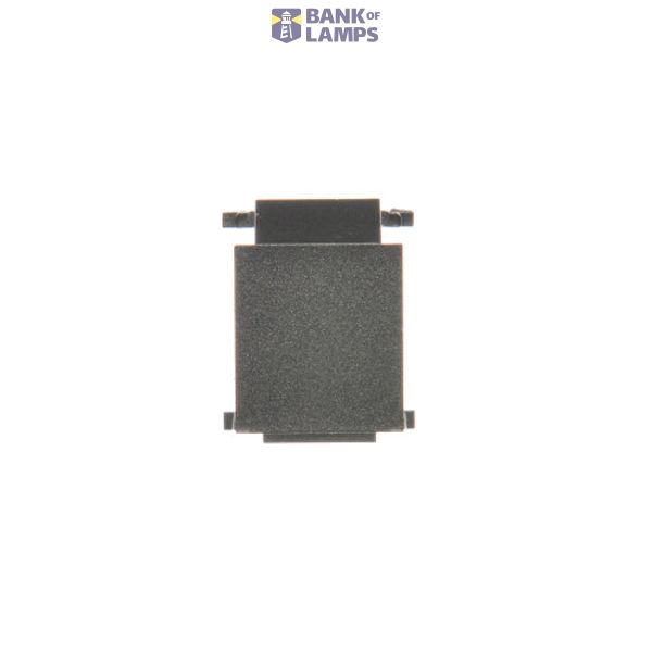 Blind for computer and telephone socket; anthracite matt image 1