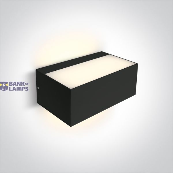 ANTHRACITE E27 WALL LIGHT 12W IP65 100-240V image 1
