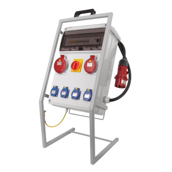 Switchboard ZSFV40101000.1/3952 construction site 40A 230/400V IP54 portable stand image 2