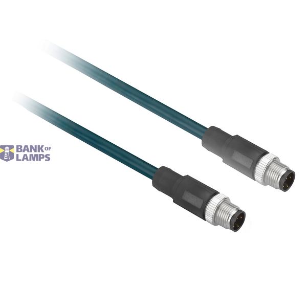 Cable Jumper straight M12 8-pin Male, straight M12 8-pin Female, PUR c image 13
