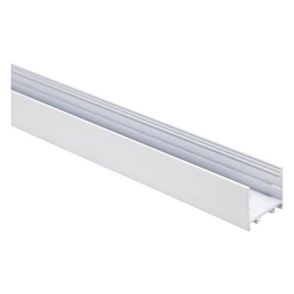 LED-Anbauprofil, alu, weiss lac 53606070 image 1