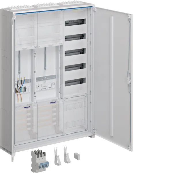 Complete cabinet, univ.Z, 1ZP, SG, 3-point, VT5, APZ, SLS 50A, 1100x800x205mm, IP44 image 1