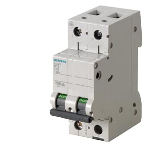 Miniature circuit breaker 230 V 10 kA, 1+N-pole, D, 13 A image 1