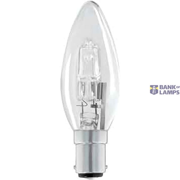 Halogen Lamp Halogen C35 230V 28W B15 clear Bellight image 1
