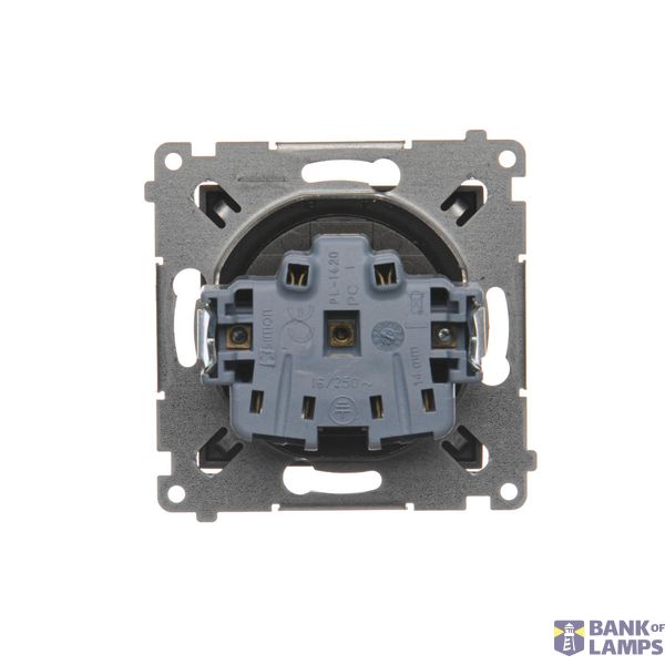 Single surface mounted box, Bronze matt, metalic image 1