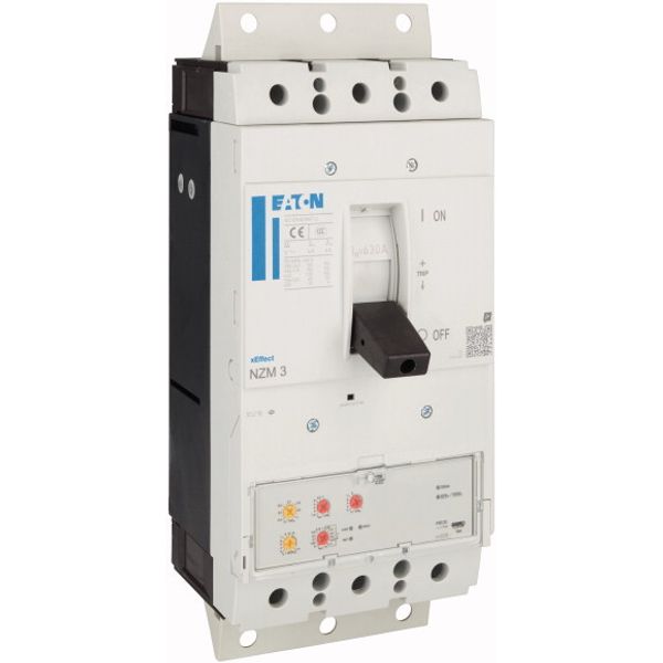 NZMH3-VX630-SVE NZM3 PXR20 circuit breaker, 630A, 3p, plug-in technology image 5