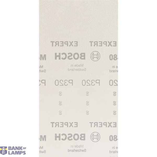 EXPERT M480 Sanding Net for Orbital Sanders 115 x 230 mm, G 320, 10-pc image 1