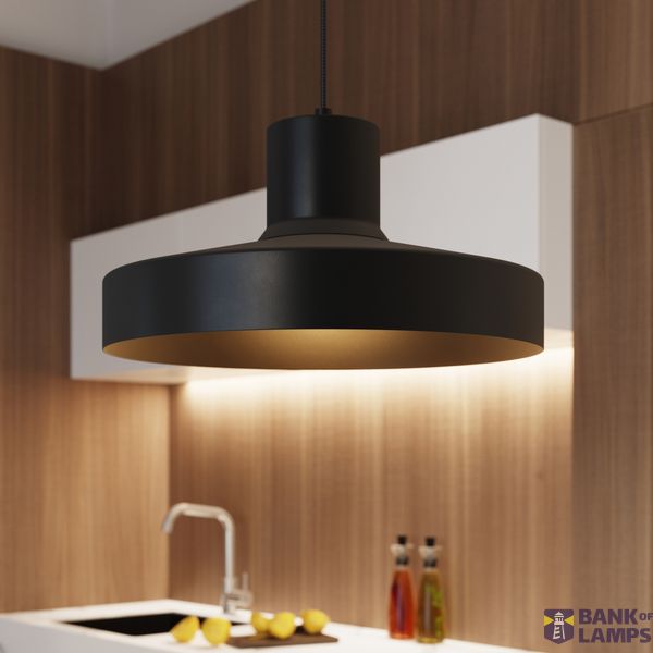 Pendant lamp BILO black image 11