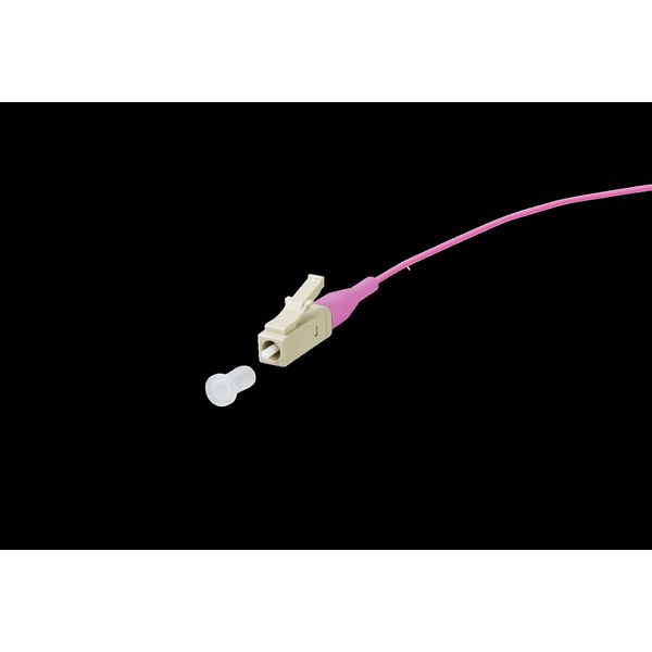 OpDAT pigtail LC-PC, OM4, violet image 2