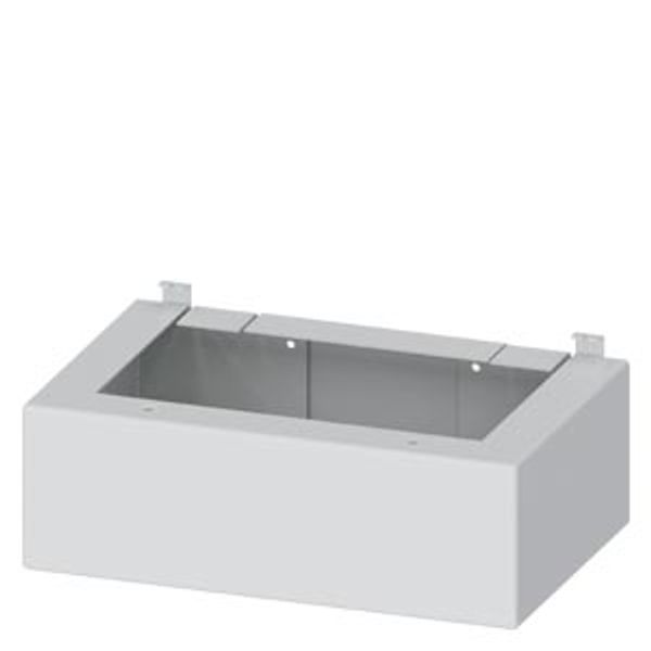 ALPHA, base, H: 100 mm, W: 300 mm, D: 210 mm, RAL 7035 image 1